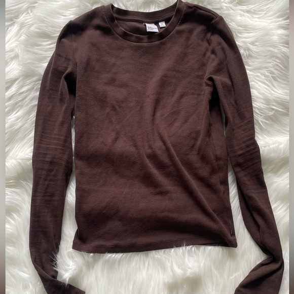 brown TNA homestretch long sleeve - Picture 2 of 6